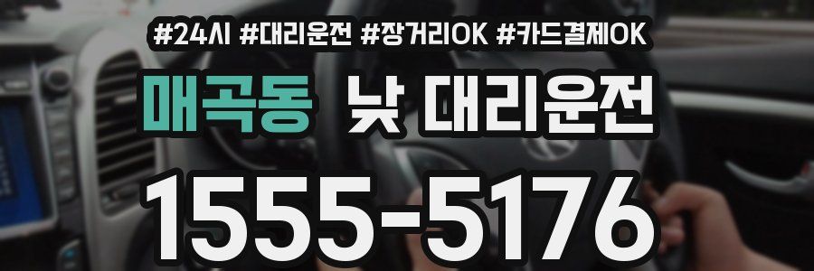 매곡동 낮 대리운전