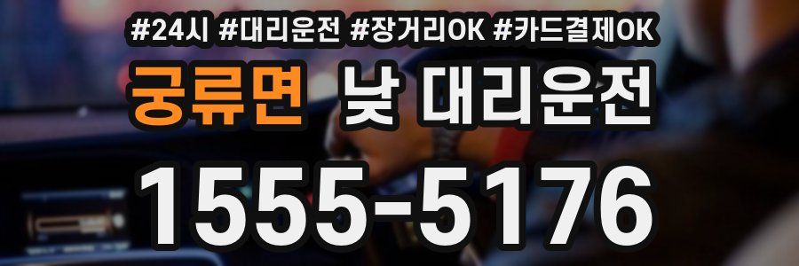 궁류면 낮 대리운전