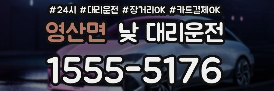 영산면 낮 대리운전
