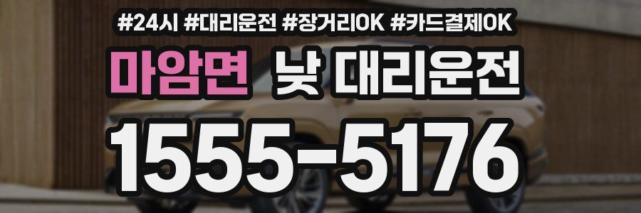 마암면 낮 대리운전