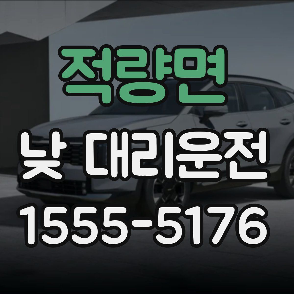 적량면 낮 대리운전