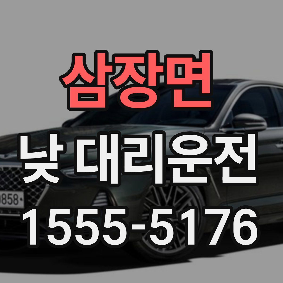 삼장면 낮 대리운전