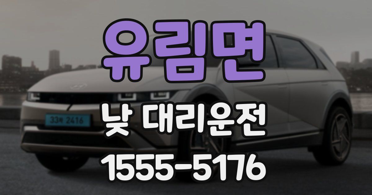 유림면 낮 대리운전