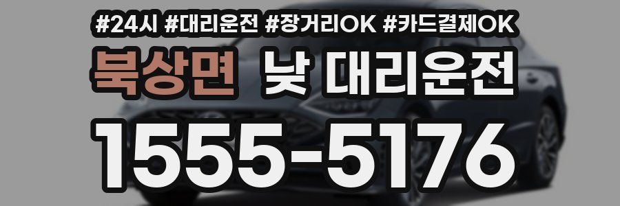 북상면 낮 대리운전