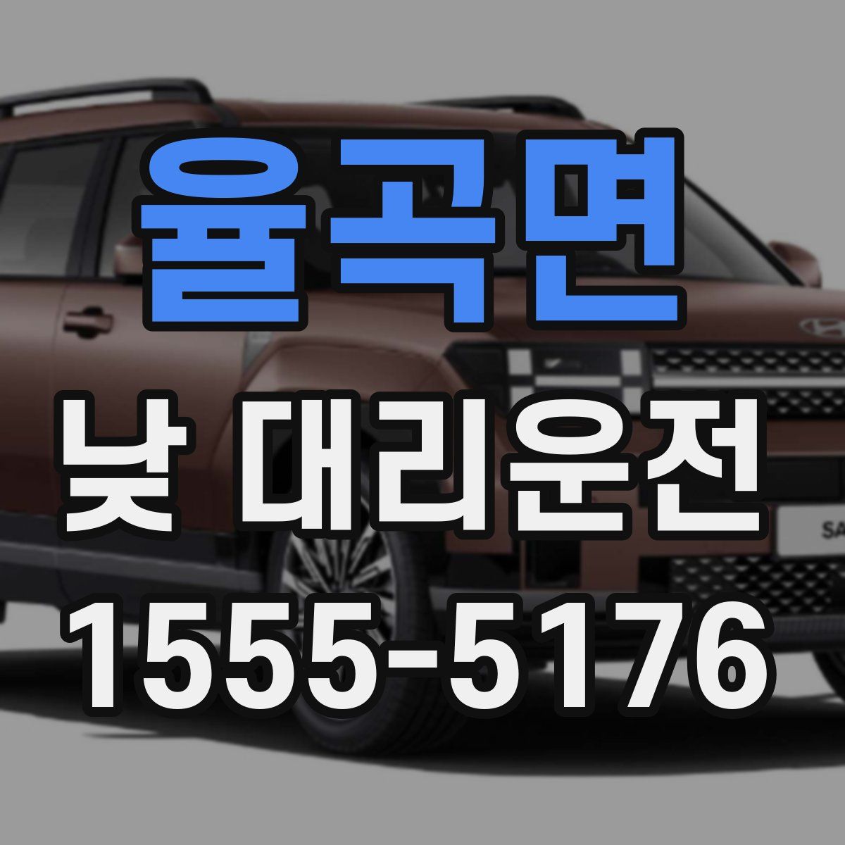 율곡면 낮 대리운전