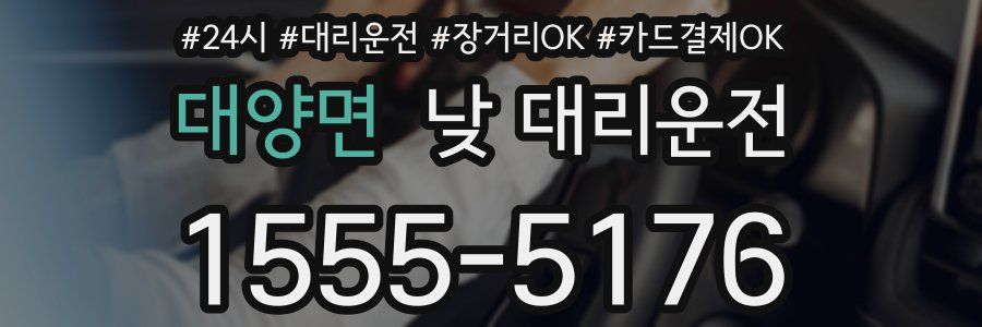 대양면 낮 대리운전