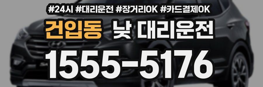 건입동 낮 대리운전