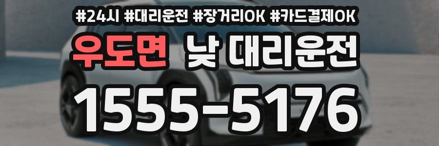 우도면 낮 대리운전