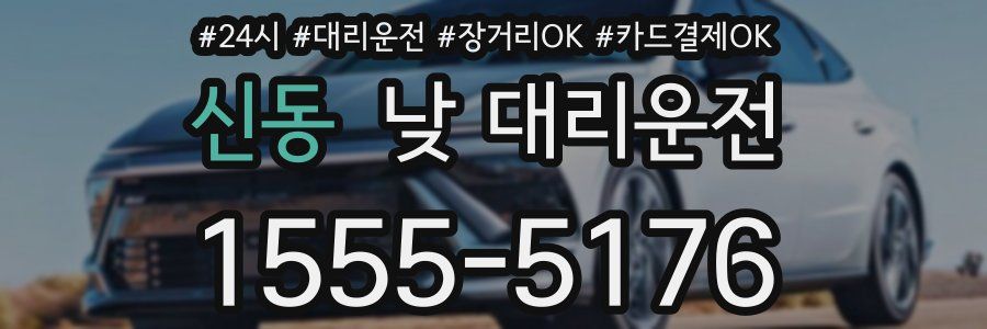 신동 낮 대리운전