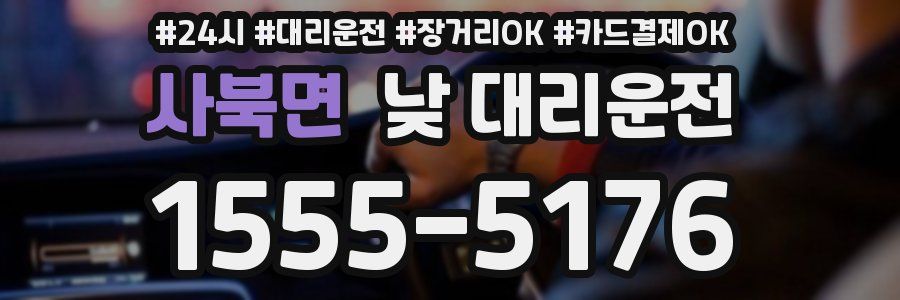 사북면 낮 대리운전