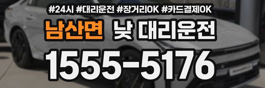 남산면 낮 대리운전