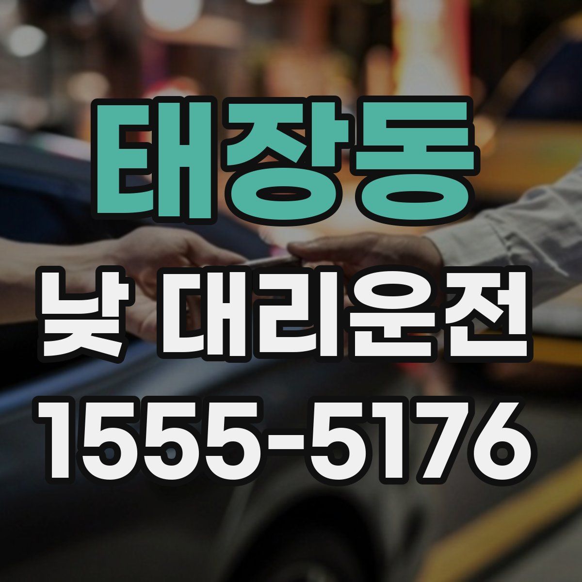 태장동 낮 대리운전