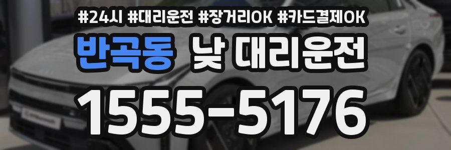 반곡동 낮 대리운전