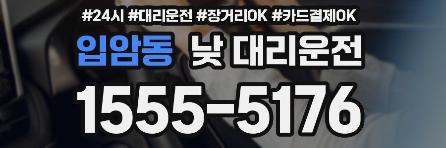 입암동 낮 대리운전