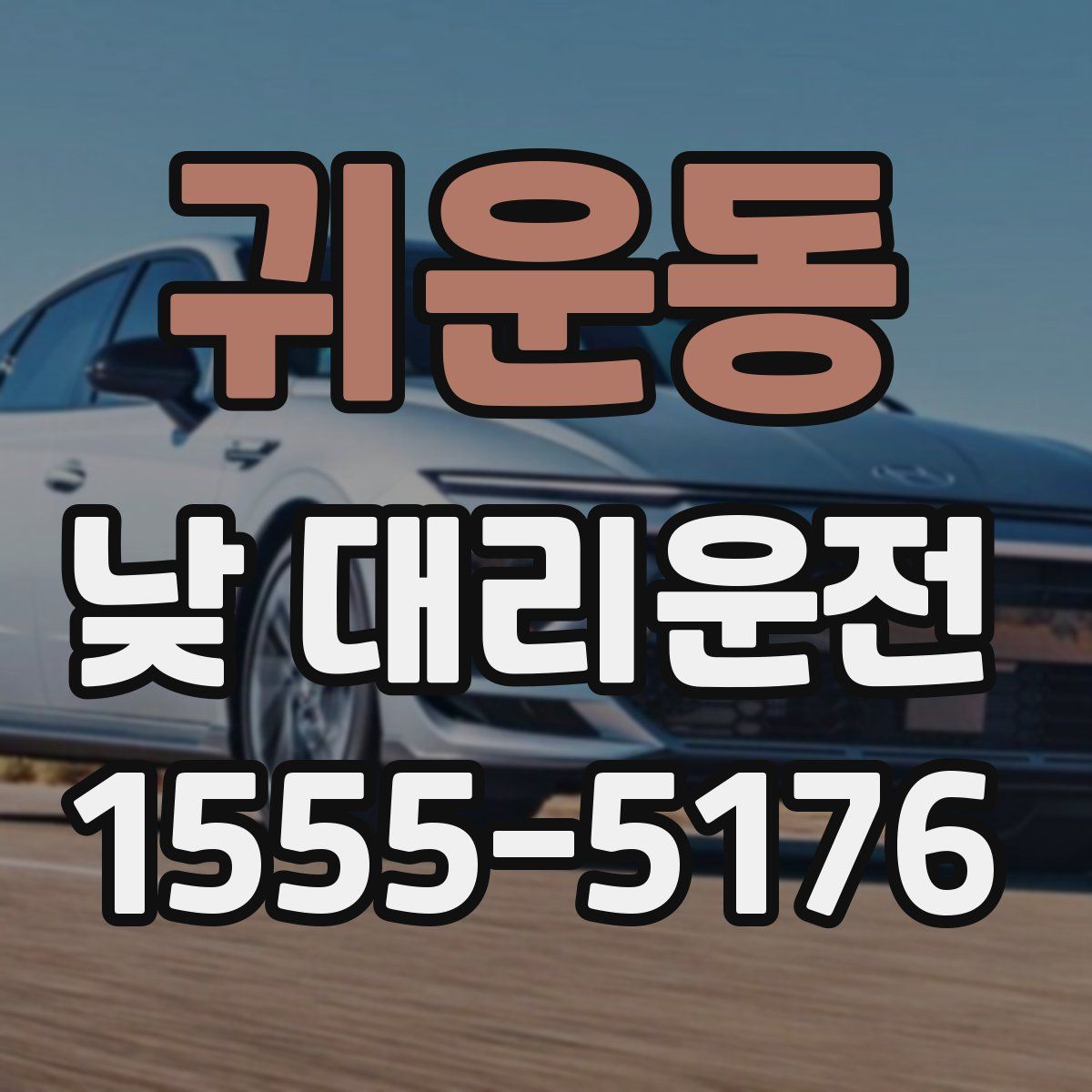 귀운동 낮 대리운전