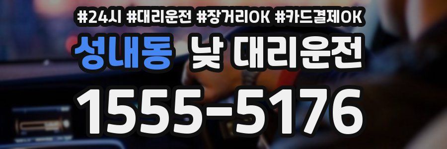 성내동 낮 대리운전