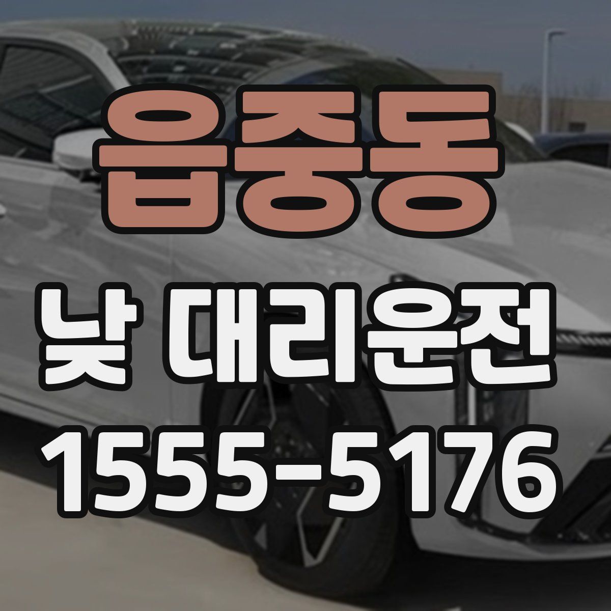 읍중동 낮 대리운전