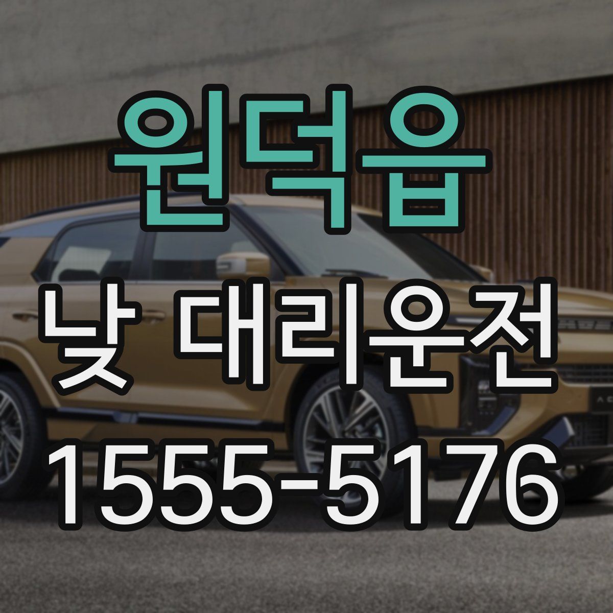 원덕읍 낮 대리운전