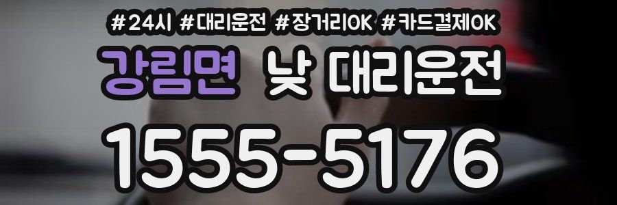 강림면 낮 대리운전