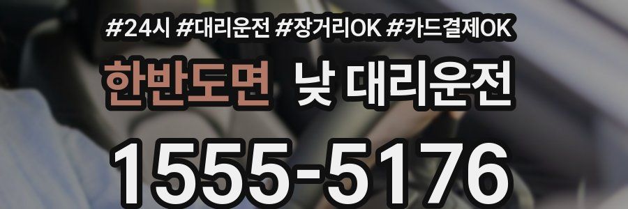 한반도면 낮 대리운전