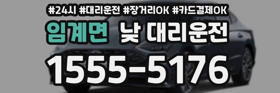 임계면 낮 대리운전