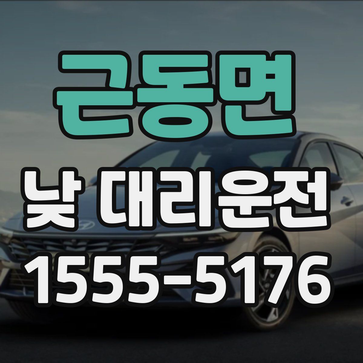 근동면 낮 대리운전
