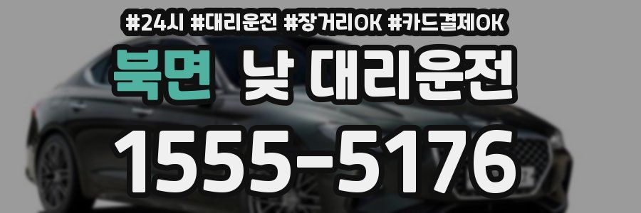 북면 낮 대리운전