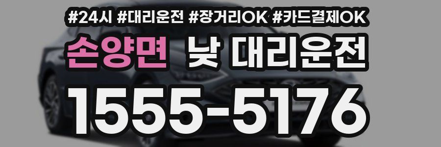 손양면 낮 대리운전