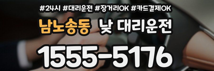 남노송동 낮 대리운전