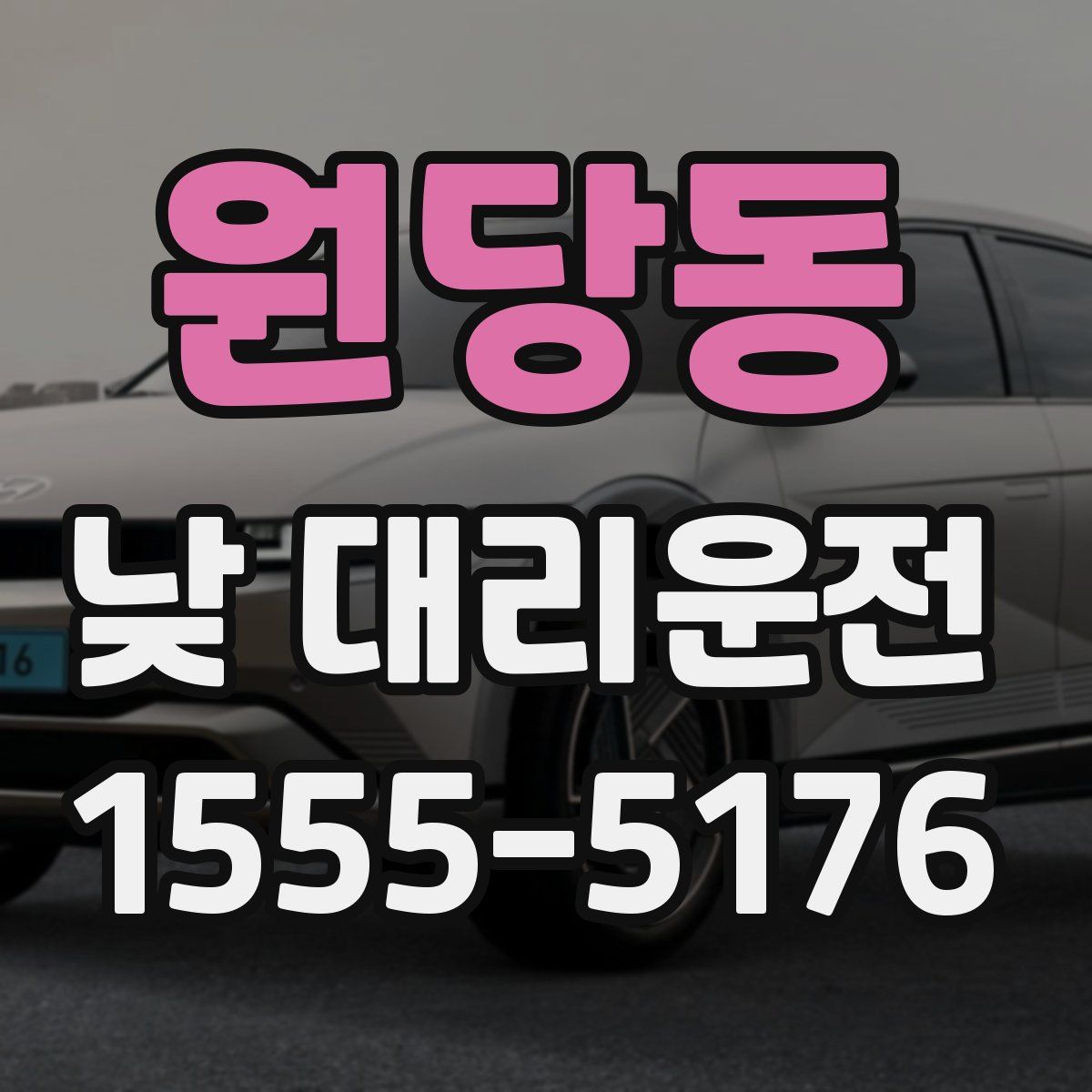 원당동 낮 대리운전