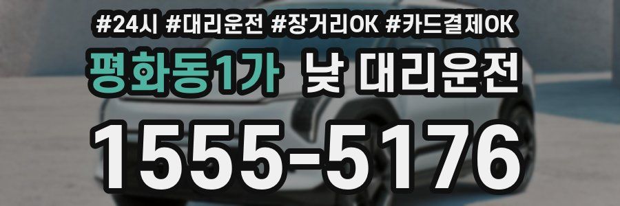 평화동1가 낮 대리운전