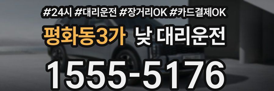 평화동3가 낮 대리운전