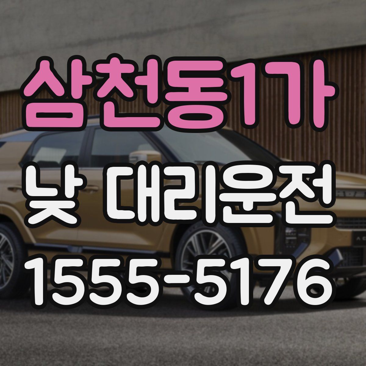 삼천동1가 낮 대리운전