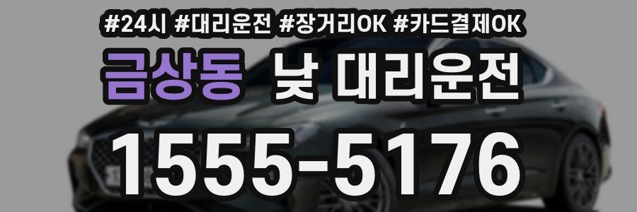 금상동 낮 대리운전