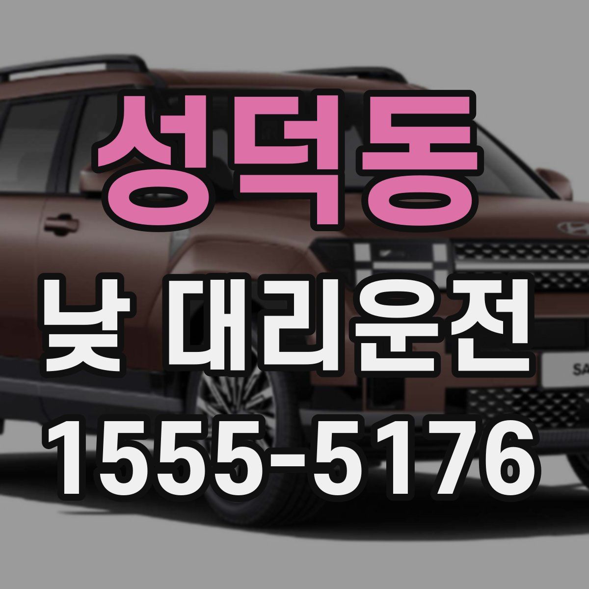 성덕동 낮 대리운전