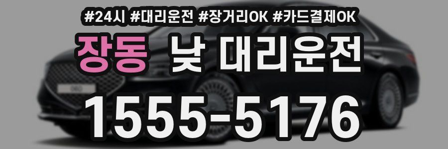 장동 낮 대리운전