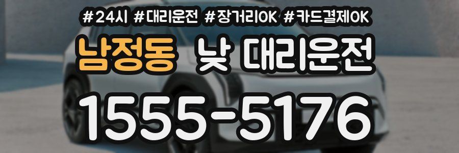 남정동 낮 대리운전