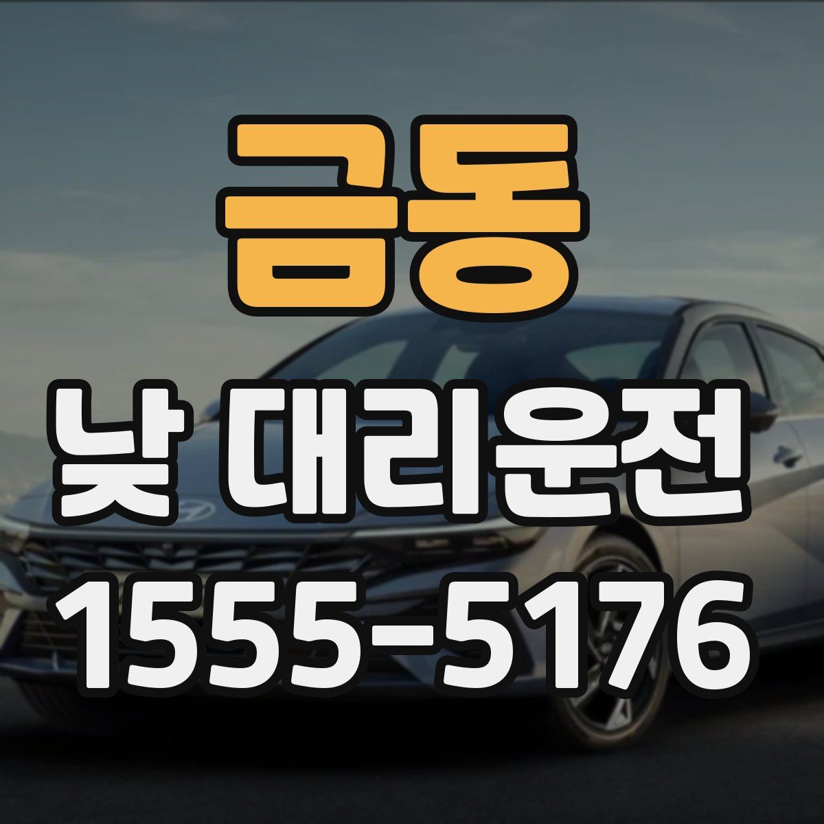금동 낮 대리운전