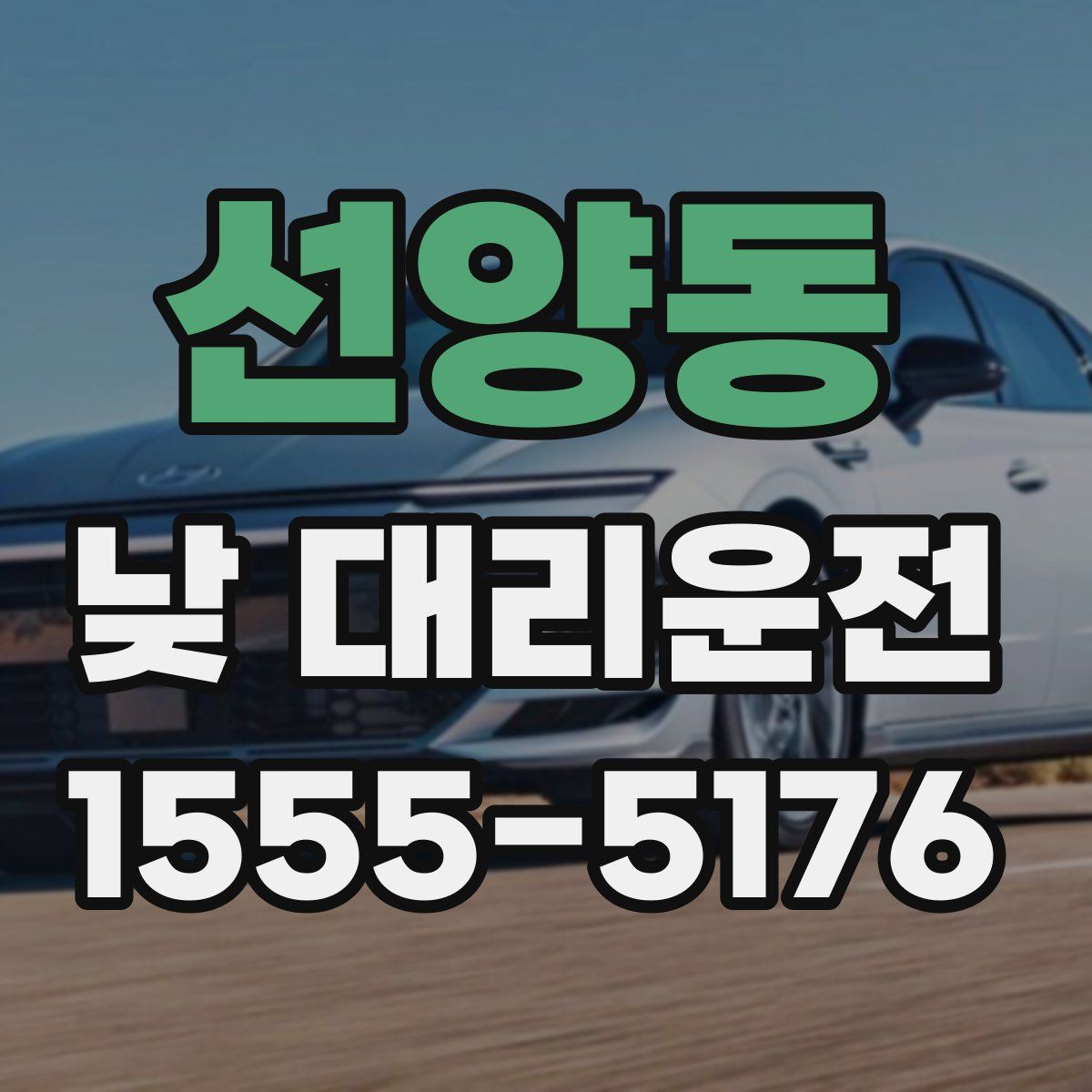선양동 낮 대리운전