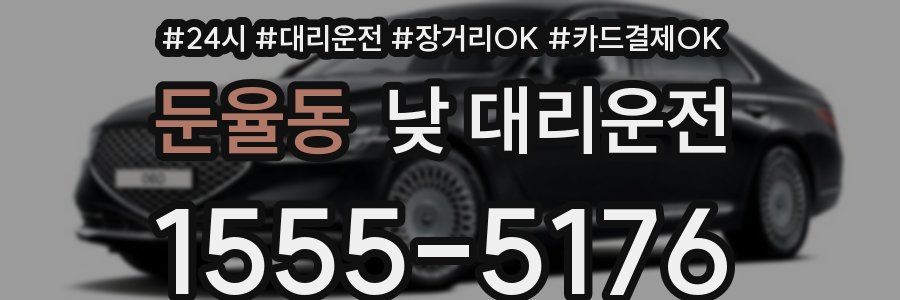 둔율동 낮 대리운전
