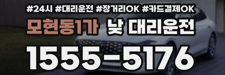 모현동1가 낮 대리운전