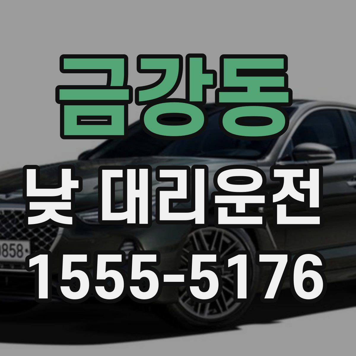 금강동 낮 대리운전