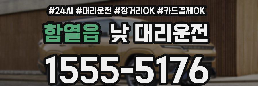 함열읍 낮 대리운전