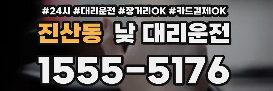 진산동 낮 대리운전