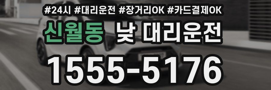신월동 낮 대리운전