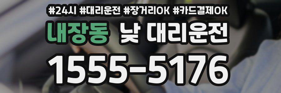 내장동 낮 대리운전
