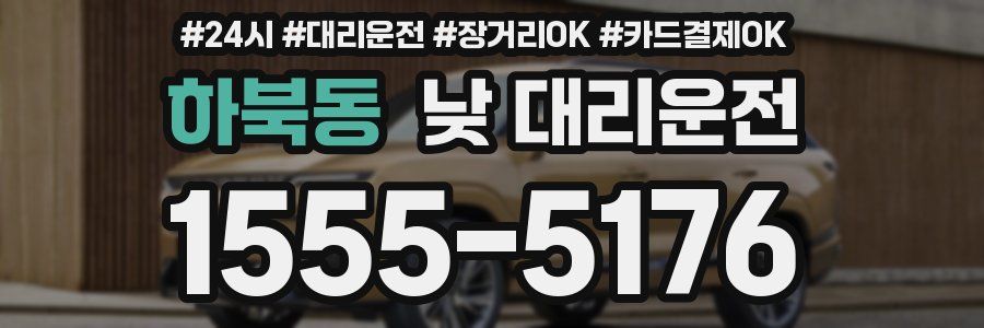 하북동 낮 대리운전