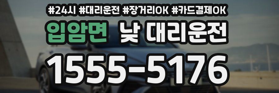 입암면 낮 대리운전