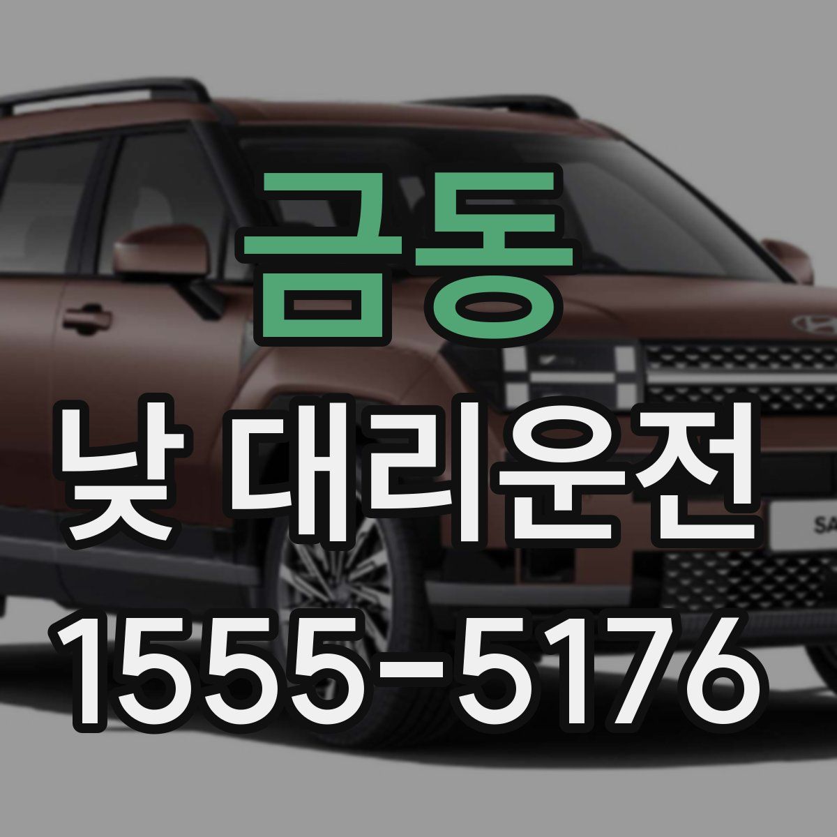 금동 낮 대리운전