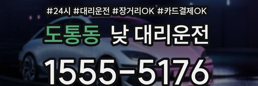 도통동 낮 대리운전